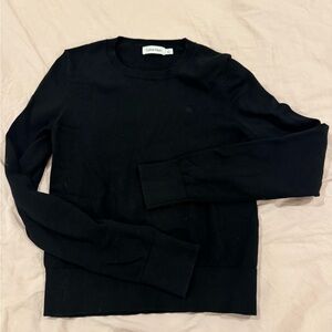 Calvin Klein Jet Black Knit Top